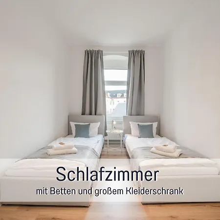 Benville Bv05 - Fuer Kurztrip & Business - Stellbare Einzelbetten - Waschmaschine - Wlan - Mikrowelle & Nespresso - Bahnhof 2min - Supermarkt 3min - Porzellanmanufaktur 10min