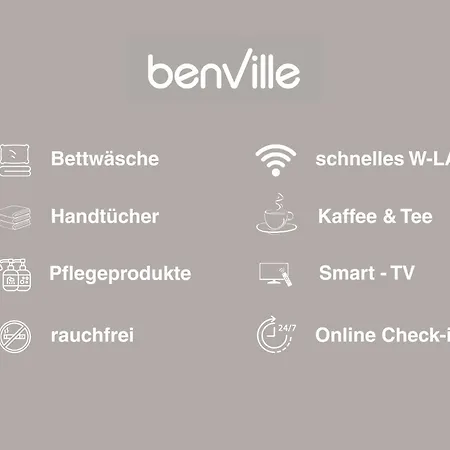 Апартаменты Benville Bv05 - Fuer Kurztrip & Business - Stellbare Einzelbetten - Waschmaschine - Wlan - Mikrowelle & Nespresso - Bahnhof 2min - Supermarkt 3min - Porzellanmanufaktur 10min