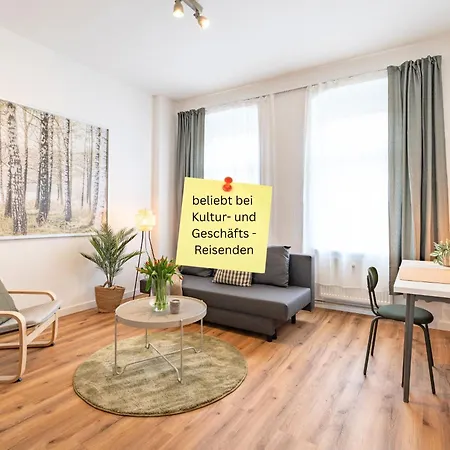 Benville Bv05 - Für Kurztrip&business - Stellbare Einzelbetten - Waschmaschine - Wlan - Mikrowelle&nespresso - Bahnhof 2min - Supermarkt 3min - Porzellanmanufaktur 10min Apartment