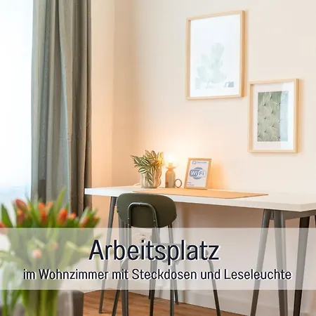 Benville - Fuer Kurztrip & Business - Waschmaschine - Wlan - Mikrowelle & Nespresso - Supermarkt 3min - Porzellanmanufaktur 10min Appartamento *