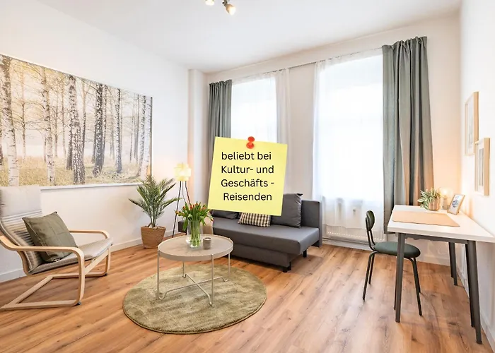 Benville Bv05 - Fuer Kurztrip & Business - Stellbare Einzelbetten - Waschmaschine - Wlan - Mikrowelle & Nespresso - Bahnhof 2min - Supermarkt 3min - Porzellanmanufaktur 10min Appartement