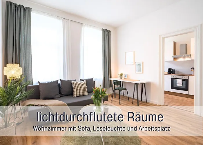 Benville Bv05 - Fuer Kurztrip & Business - Stellbare Einzelbetten - Waschmaschine - Wlan - Mikrowelle & Nespresso - Bahnhof 2min - Supermarkt 3min - Porzellanmanufaktur 10min Appartement *