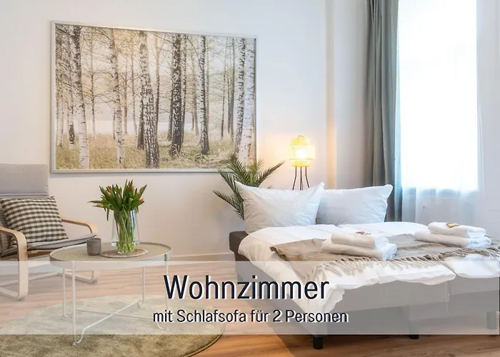 Benville Bv05 - Fuer Kurztrip & Business - Stellbare Einzelbetten - Waschmaschine - Wlan - Mikrowelle & Nespresso - Bahnhof 2min - Supermarkt 3min - Porzellanmanufaktur 10min Appartement