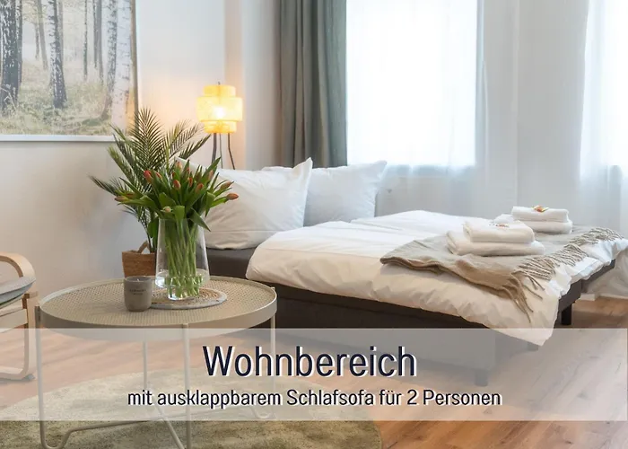 Benville Bv05 - Fuer Kurztrip & Business - Stellbare Einzelbetten - Waschmaschine - Wlan - Mikrowelle & Nespresso - Bahnhof 2min - Supermarkt 3min - Porzellanmanufaktur 10min *