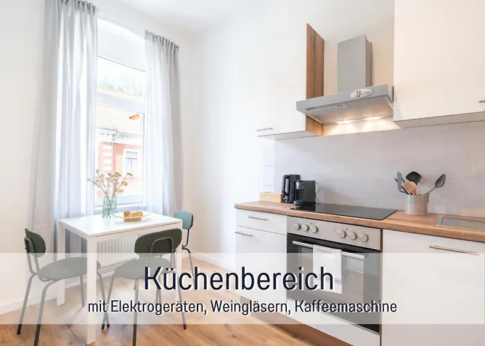 Benville Bv05 - Fuer Kurztrip & Business - Stellbare Einzelbetten - Waschmaschine - Wlan - Mikrowelle & Nespresso - Bahnhof 2min - Supermarkt 3min - Porzellanmanufaktur 10min Appartement *