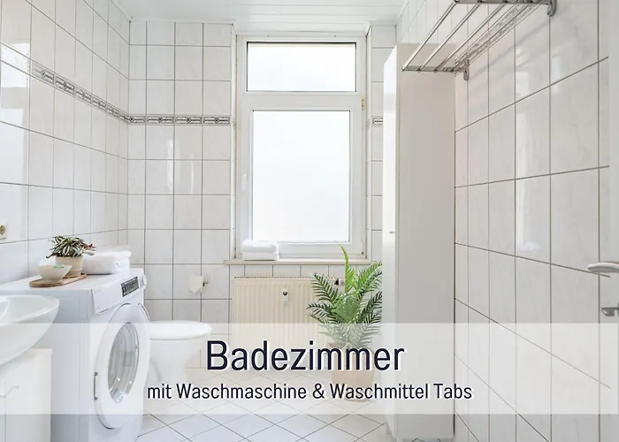 Benville Bv05 - Fuer Kurztrip & Business - Stellbare Einzelbetten - Waschmaschine - Wlan - Mikrowelle & Nespresso - Bahnhof 2min - Supermarkt 3min - Porzellanmanufaktur 10min Appartement *